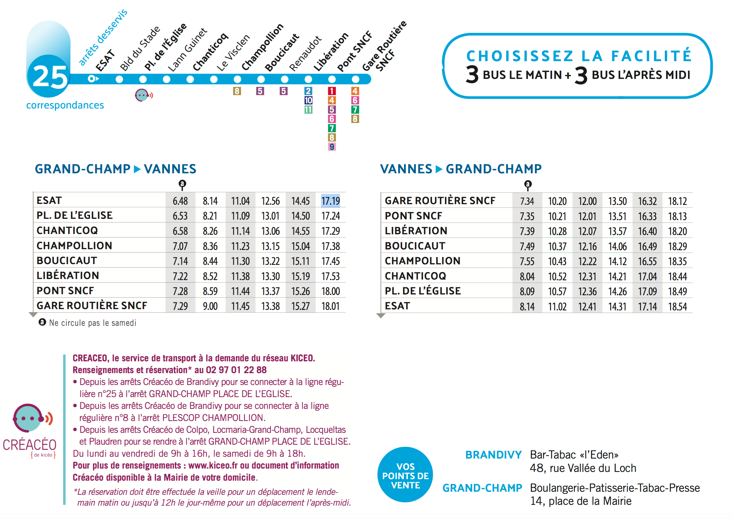 Transports et covoiturage | Grand-Champ